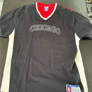 Vintage 90s Youth Bulls Shooting Shirt